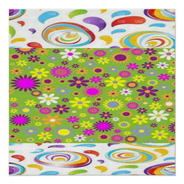 Poster floral (Devant)