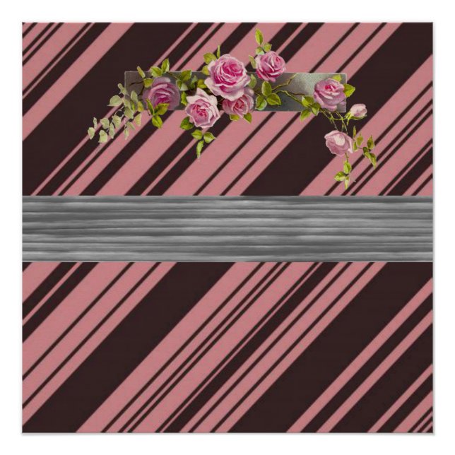 Poster floral (Devant)