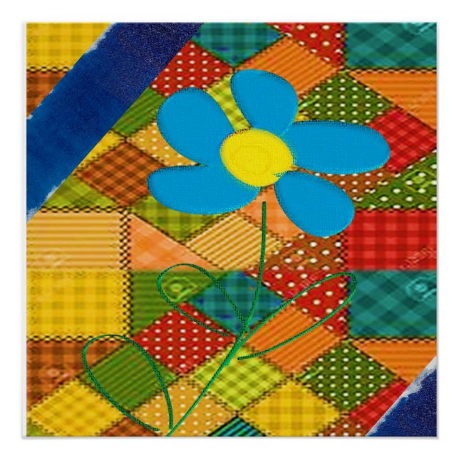 Poster floral (Devant)