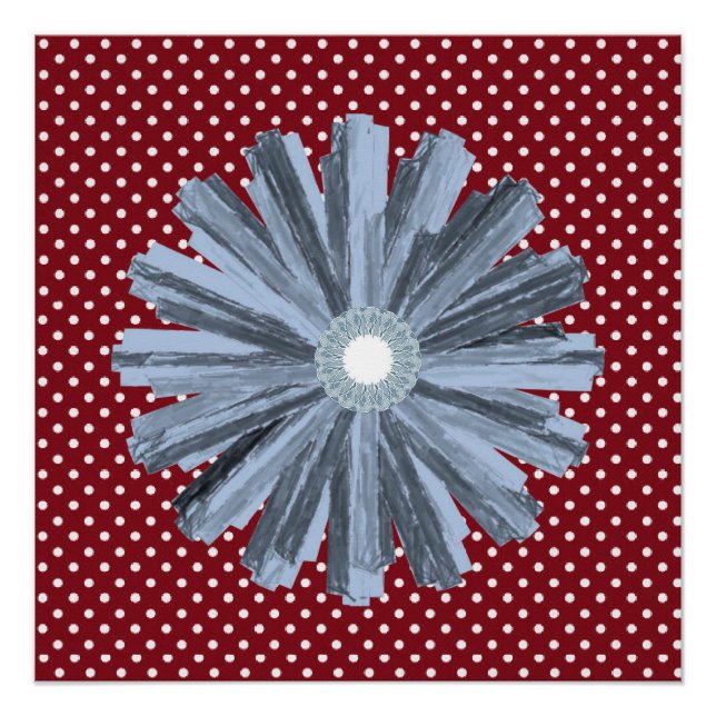 Poster floral (Devant)