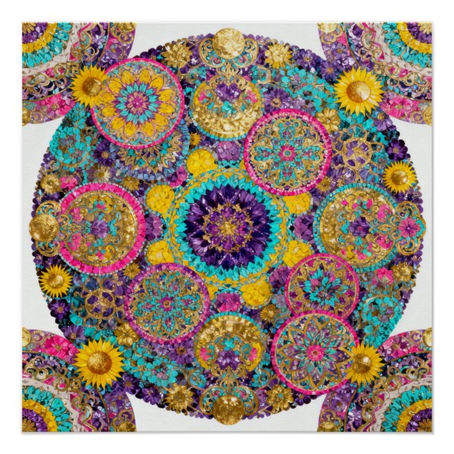 Poster Floral (Devant)