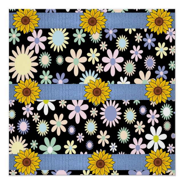 Poster floral (Devant)