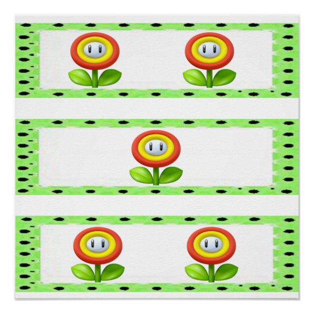 Poster floral (Devant)