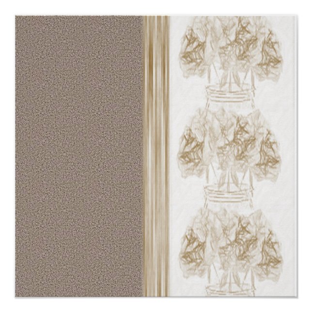 Poster floral (Devant)