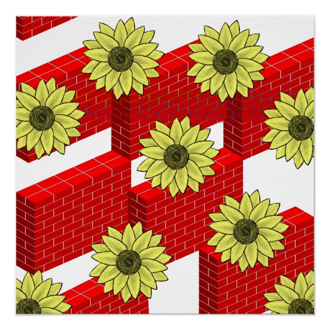 Poster floral (Devant)