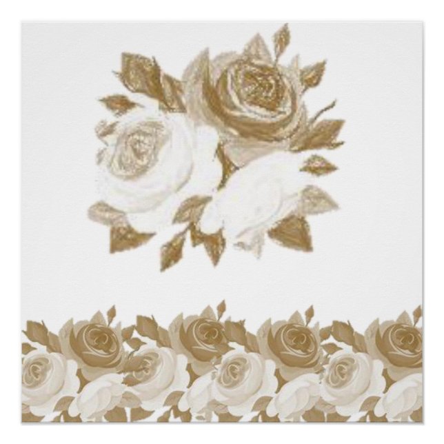 Poster floral (Devant)