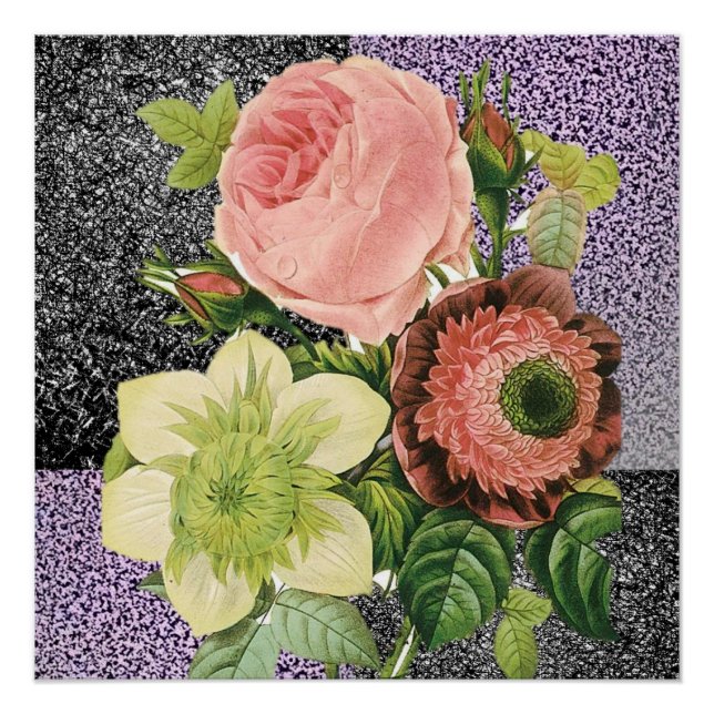 Poster floral (Devant)