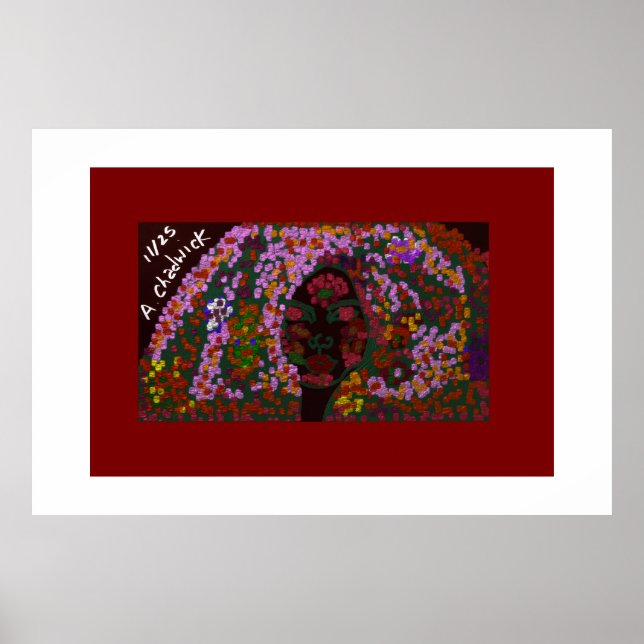 Poster Floral Bride (Devant)