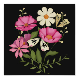 Poster Floral de printemps