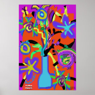 Poster Floral Frenzy...