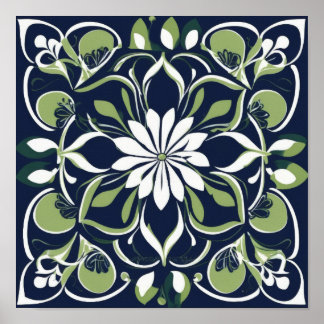 Poster Floral - Impression, Matt