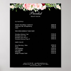 Poster Floral Moderne Preishear