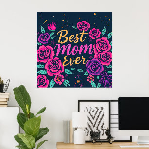 Poster Floral Populaire Collection Cadeaux de Luxe