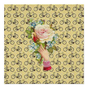 Poster Floral Victorian