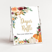 Flore Bourgogne Citrouille Baby shower Déchets Raf