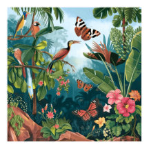 Flore tropicale et faune des terres hispaniques
