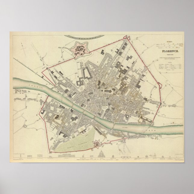 Poster Florence Firenze (Devant)