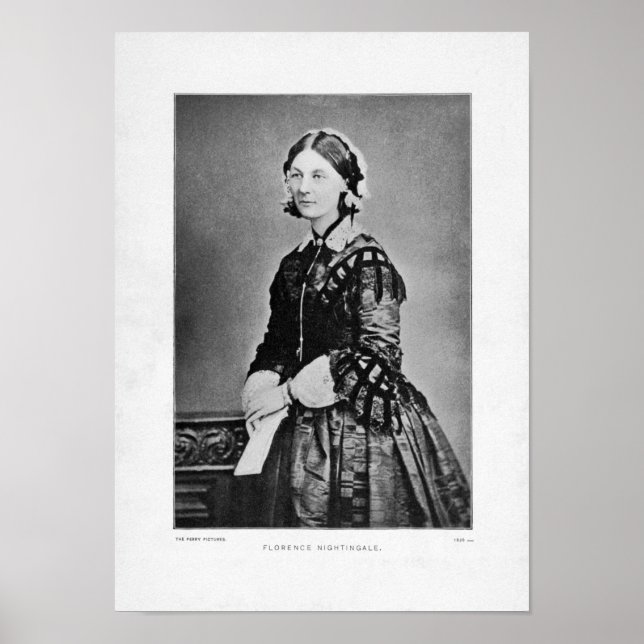 Poster Florence Nightingale Portrait (Devant)