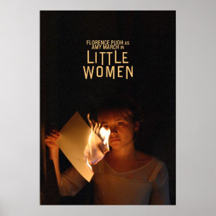 Poster Florence Pugh dans Little Women Caractère