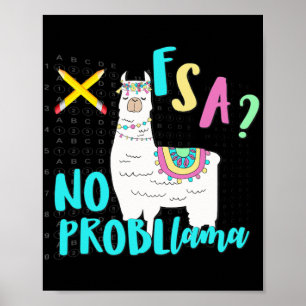 Poster Florida State Test Day Llama Pour Les Étudiants1