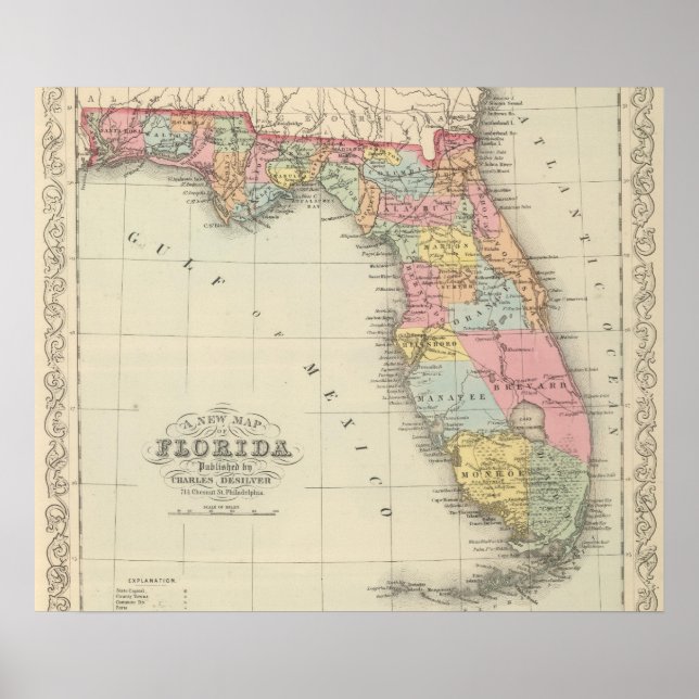 Poster Floride 15 (Devant)