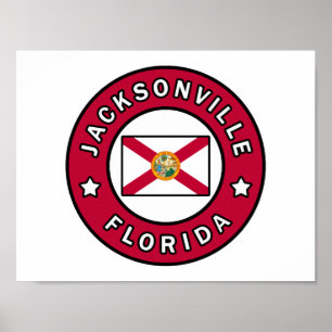Poster Floride de Jacksonville