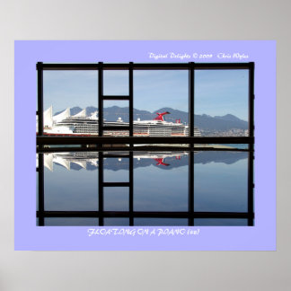 POSTER "FLOTTANT SUR UN PIANO (48)"