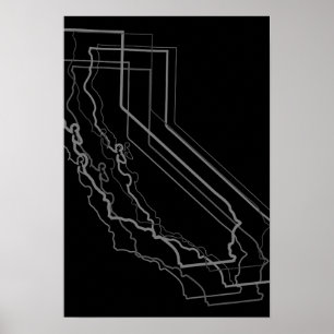 Poster flou californien