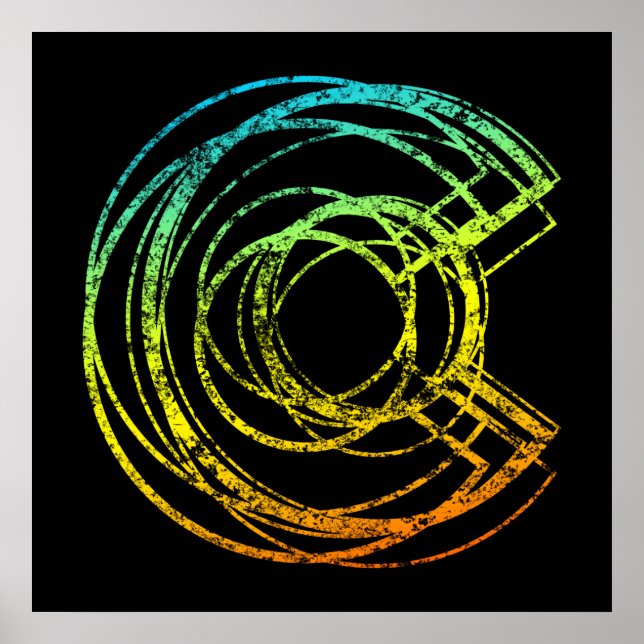 Poster flou colorado chill (Devant)