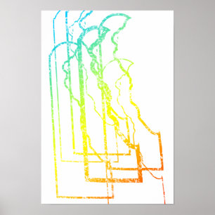 Poster flou de fierté