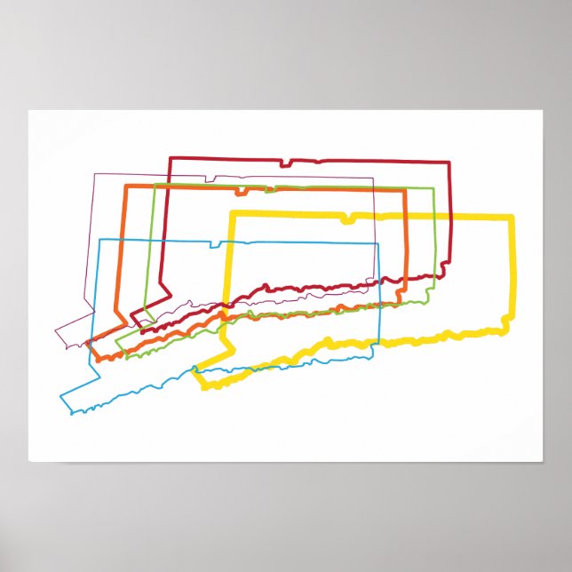 Poster flou de fierté de connexion (Devant)