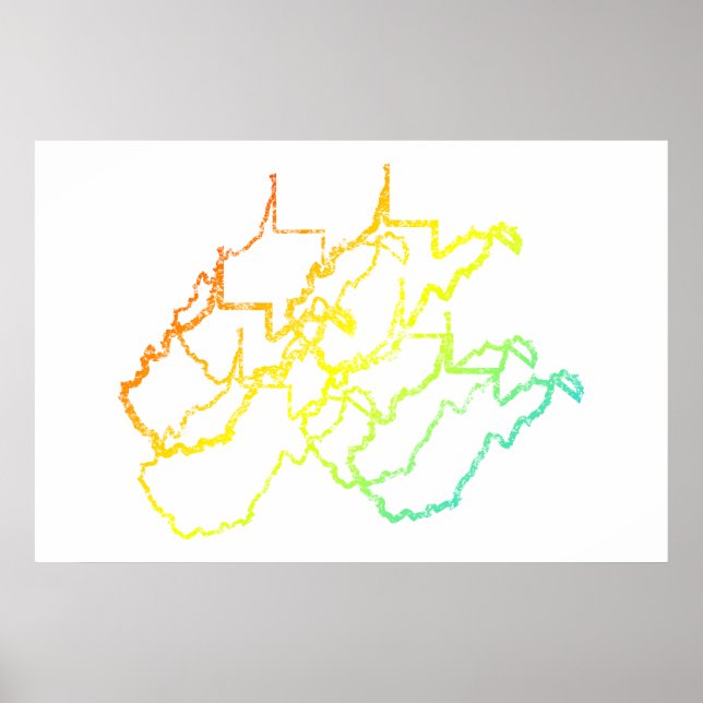 Poster flou de refroidissement de virginie occidentale (Devant)