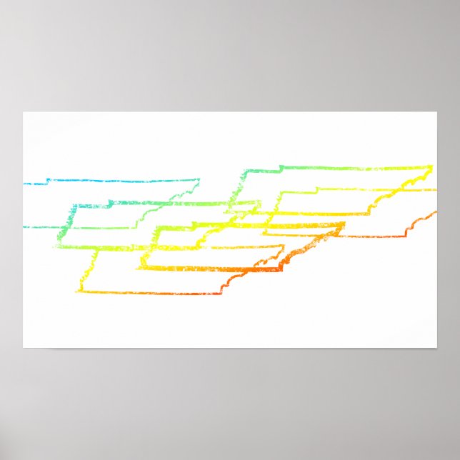 Poster flou de refroidissement tennessee (Devant)
