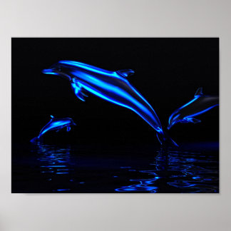 Poster Flourescent Beings