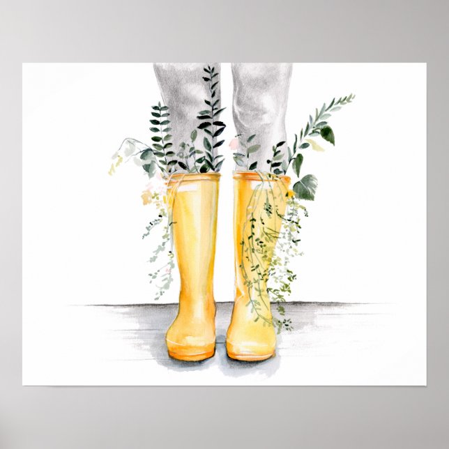 Poster Flow & Grow I (Devant)