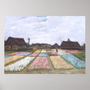 Poster Flower Beds in Holland by Vincent van Gogh