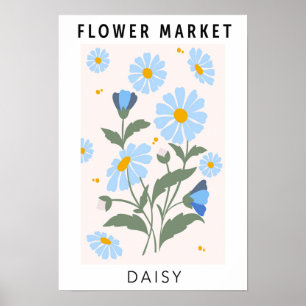 Poster Flower Market Daisy