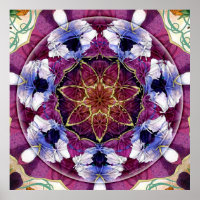 Poster Flower of Life Mandala 8