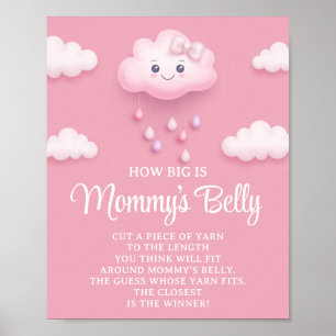 Poster Fluffy white cloud neuf Quelle grosse maman's vent