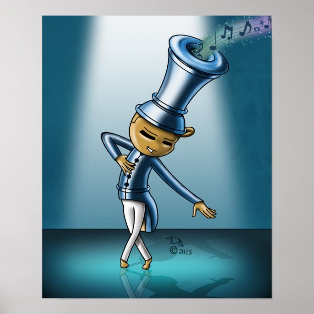 Poster Flûte (Devant)