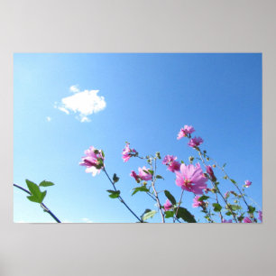 Poster Flux d'arbre en fleurs
