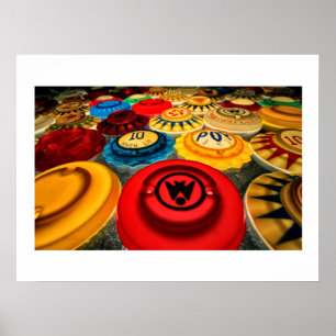 Poster Flux de pinball