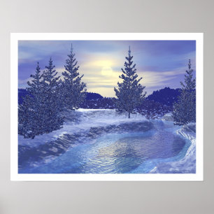 Poster Flux d'hiver III