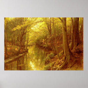 Poster Flux forestier