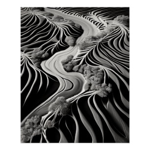 Poster Flux fractal