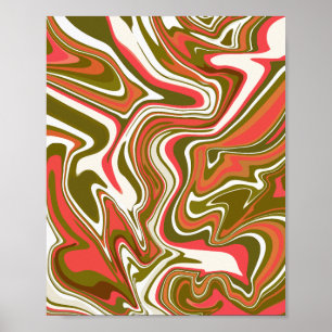 Poster Flux - Un Art Abstrait fascinant