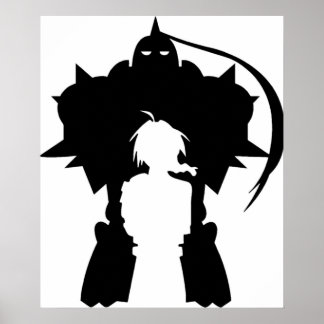 Poster FM Alchemist Classic Fullmetal japonaise anime