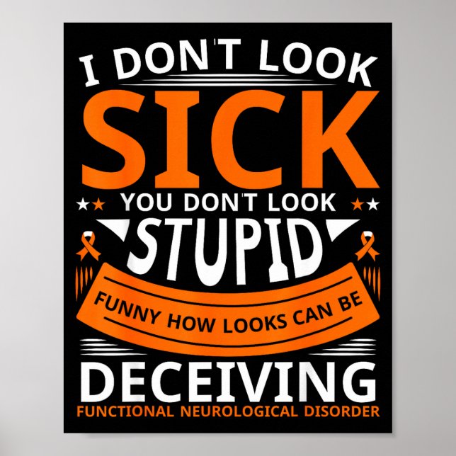 Poster Fnd Functional Neurological Disorder Apparel I Don (Devant)