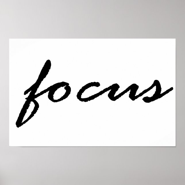 Poster Focus (Devant)
