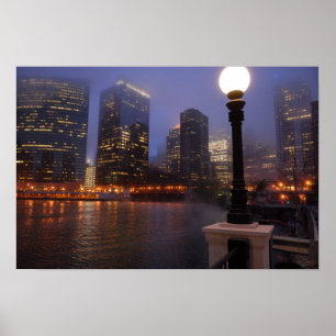 Poster Foggy à Chicago